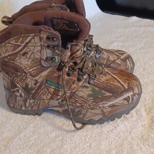 Red Head camouflage boots Waterproof women's size 7
